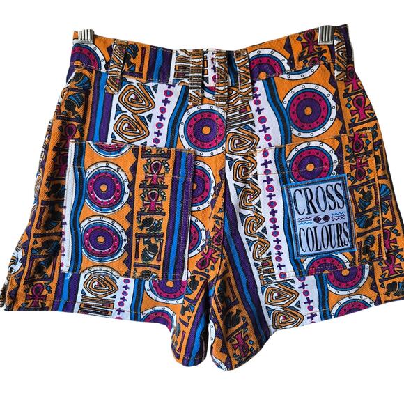 Cross Colours 90's Vintage Printed Twin Set NWOT Size 2 Top 5/6 Bottoms NICE! - Picture 3 of 8